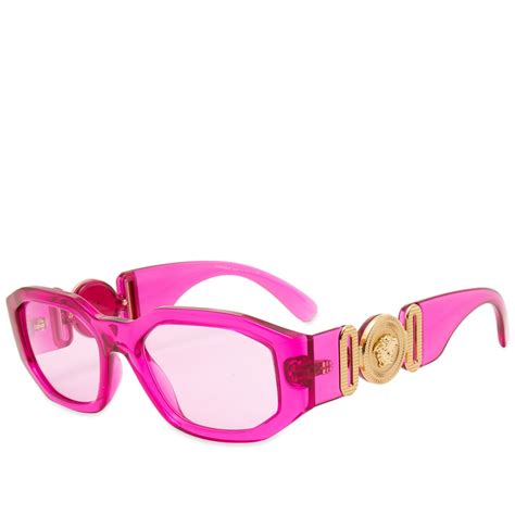 versace sunglasses pink frame